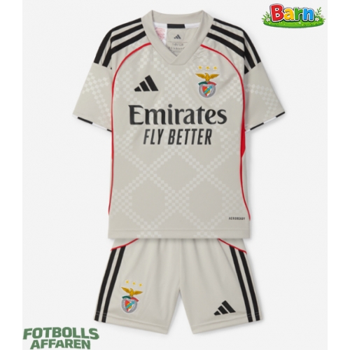 Benfica Bortaställ Barn 2025-26 Kortärmad (+ Korta byxor)